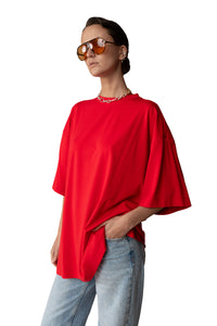 EFFORTLESS T-SHIRT RED